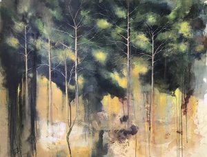 Acrylic on canvas. 36 x 48 inches
